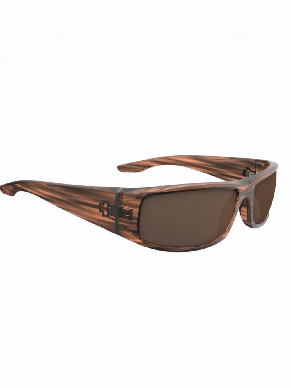 SPY Cooper Brown Stripe Tort - Happy Bronze Sunglasses